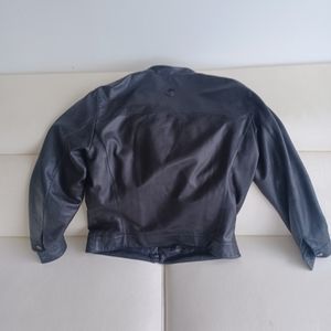 Versace mens leather jacket size 52